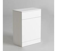 Nes Home White Bathroom Back To Wall Wc Unit W500mm X D300mm