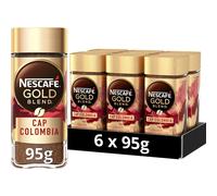 NESCAF? Cap Colombia Instant Coffee, Light Roasted 100 Percent Arabica Single Origin Premium Instant Colombian Coffee, 95g (Pack of 6)