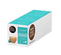 NESCAF? Dolce Gusto Flat White Coffee Pods - total of 48 Creamy Coffee Flavoured Pods (3 Packs)