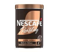 NESCAF? Roastery Dark Roast Premium Instant Coffee, Bold Intense Arabica and Robusta Coffe, 95g (Pack of 6)