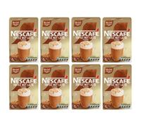 NESCAF? Toffee Nut Latte Instant Coffee Sachets x7 (Pack of 8, Total 56 Sachets)