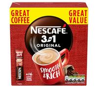 NESCAFE 3 IN 1 ORIGINAL SMOOTH & RICH INSTANT COFFEE 16 SACHETS 256G (16 X 16g)
