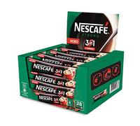 Nescafe 3 in 1 Strong Instant Coffee Single Packets, (Pack of 28)