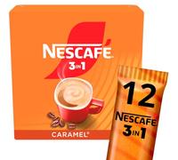 NESCAFE 3 IN 1's Caramel (1 Pack 12 Drinks)