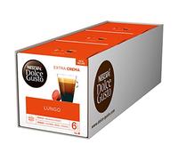 NESCAFÉ Dolce Gusto Lungo Coffee Pods, 16 Capsules (Pack of 3, Total 48 Capsules, 48 Servings)