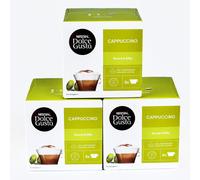 Nescafe Cappuccino Dolce Gusto Pods - 3 x 16 Pods