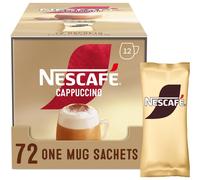 NESCAFÉ Cappuccino Instant Coffee Sachets - 72 x 15.5g