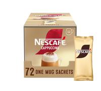 NESCAFÉ Cappuccino Instant Coffee Sachets - 72 x 15.5g