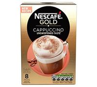 Nescafé Cappuccino Unsweetened 8 Sachets (Pack of 6, Total 48 Sachets)