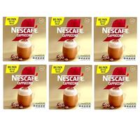 NESCAFÉ Cappuccino x12 Instant Coffee Sachets (Pack of 6, Total 72 Sachets)