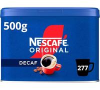 Nescafe Catering Coffee Large Tins, Efficient Iconic Coffee Perfect For Kitchens, Offices & Home (1 Tin x 500g, Original Decaf)