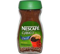 Nescafé, Clasico, Pure Instant Decaffeinated Coffee, Decaf, Dark Roast, 7 oz (200 g)