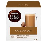 NESCAFÉ Dolce Gusto Cafe au Lait Coffee Pods Capsules, 16 x 10g