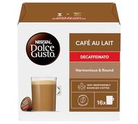 Nescafé Dolce Gusto Café Au Lait Decaffeinated, 16 Capsules (16 Servings)