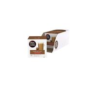 Nescafe Dolce Gusto Cafe Au Lait Decaffeinated Coffee Pods - Pack of 3 x 16, 48 Capsules