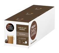 NESCAFÉ Dolce Gusto Cafe Au Lait Intenso Coffee Pods, 16 Capsules (48 Servings, Pack of 3, Total 48 Capsules)