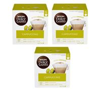NESCAFE DOLCE GUSTO Cappuccino Coffee Pods x30 (Pack of 3, Total 90 Pods)