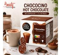 Nescafe Dolce Gusto Chococino Hot Chocolate Pods 48 Capsules 3 x 16 Pack