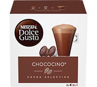 NESCAFÉ Dolce Gusto Chococino Hot chocolate Pods Box 16 g Pack of 8 x Chocolate + 8 x Milk Pods