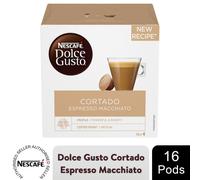 Nescafe Dolce Gusto Coffee Pods 9x Boxes / 144 Caps Cortado Espresso Macchiato