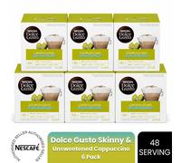 Nescafe Dolce Gusto Coffee Pods 6x Boxes / 96 Caps Skinny Cappuccino