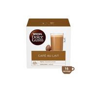 Nescafe Dolce Gusto Coffee Pods Cafe Au Lait in Brown Nescafe Brown