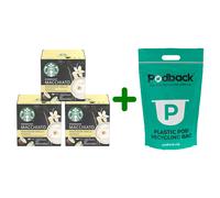 Nescafe Dolce Gusto Coffee Pods Cases of 3 boxes with Podback Recycling Bag