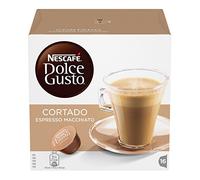 NESCAFÉ DOLCE GUSTO Cortado Espresso Macchiato Coffee Pods 16 Capsules (16 Servings)