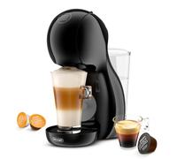Nescafé Dolce Gusto De'Longhi Piccolo XS EDG210.BGY, Coffee Capsule Machine with Compact Design, Automatic Shutdown, Hot and Cold Beverages, 15 Bar Pressure, Black