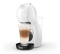 NESCAFE? DOLCE GUSTO De'Longhi Piccolo XS Pod Capsule Coffee Machine, Espresso, Cappuccino and more, EDG210.WB, 0.8 litres, White and Black
