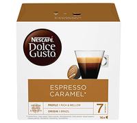 NESCAFÉ Dolce Gusto Espresso Caramel Coffee Pods, 16 Capsules (Pack of 3, Total 48 Capsules, 48 Servings)