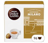 Nescafé Dolce Gusto Espresso Milano Caffè, 6 Packs of 16 Capsules (96 Capsules)