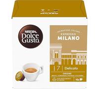 Nescafé Dolce Gusto Espresso Milano Caffè, 6 Packs of 16 Capsules (96 Capsules) Sold by Bargain Hub