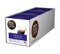 NESCAFE Dolce Gusto Espresso Ristretto Ardenza Coffee Pods - total of 48 Espresso Capsules - Intensity 11 - Premium Arabica Coffee (3 Packs)