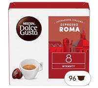 NESCAFÉ DOLCE GUSTO Espresso Roma Caffè, 6 Packs of 16 capsules (96 capsules)