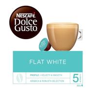 Nescafe Dolce Gusto Flat White, 30 Pods