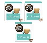 NESCAFÉ Dolce Gusto Flat White, 30 Pods (3 Packs, 90 Pods)