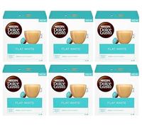 NESCAFÉ DOLCE GUSTO Flat White Blend Coffee Pods x16 (Pack of 6, Total 96 Pods)