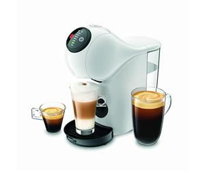 NESCAFE Dolce Gusto Genio S Basic by Krups, Compact Capsule Coffee Maker, 15 bar Pressure, 0.8 Litre Capacity, Eco-Mode, Automatic Descaling Alert, White, KP2431