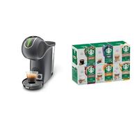 NESCAFÉ DOLCE GUSTO Genio S Touch Automatic Coffee Machine Slate Grey Starter Kit, Including 6 boxes of STARBUCKS Mixed Cup Coffee Pods