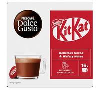 Nescafé Dolce Gusto Kit Kat Hot Chocolate Pods, 16 Capsules (16 Servings)