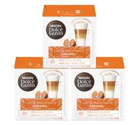 Nescafé Dolce Gusto Caramel Latte Macchiato – 32 pods (Pack of 2, 16 servings)
