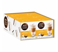 NESCAFE DOLCE GUSTO Latte Macchiato Coffee Pods x16 (Pack of 6, Total 96 Pods)
