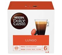 Nescafé Dolce Gusto Lungo Coffee 16 Pods | Multipack of 3 | 48 capsules total; long coffee servings compatible with Dolce Gusto machines