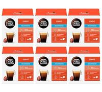 NESCAFÉ DOLCE GUSTO Lungo Decaffeinated Coffee Pods (Pack of 6, Total 96 Decaf Capsules)