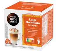 Coffee capsules NESCAFÉ® Dolce Gusto® Caramel Latte Macchiato, 8+8 pcs.