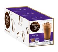 NESCAFÉ Dolce Gusto Mocha Coffee Pods, 16 Capsules (Pack of 3 - Total 48 Capsules, 24 Servings)