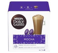Nescafe Dolce Gusto Mocha Coffee Pods (Pack of 3, Total 48 Capsules)