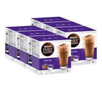 NESCAFE DOLCE GUSTO Mocha Coffee Pods x16 (Pack of 6, Total 96 Pods)