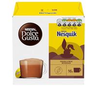 Nescafé Dolce Gusto Nesquik Hot Chocolate Pods 16 Pods | Pack of 1 | Cocoa-based drink; made with sustainably sourced cocoa; smooth chocolate flavour for a comforting drink at home